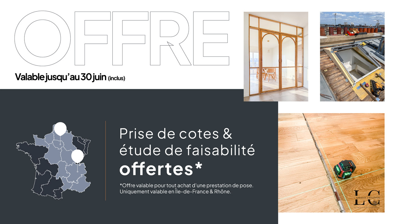 Offre spéciale L'unique Création